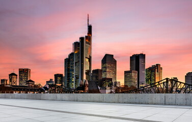 outdoor road city building landscape sky sunset moon cityscape street travel	
