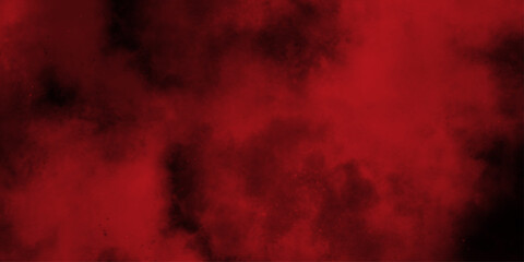 Red steam on a black background. Abstract black and red fantasy watercolor background abstract fire flame grunge texture background . mysterious flowing digital particles of red clouds grunge .