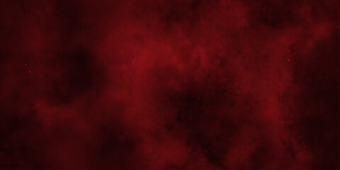Red steam on a black background. Abstract black and red fantasy watercolor background abstract fire flame grunge texture background . mysterious flowing digital particles of red clouds grunge .