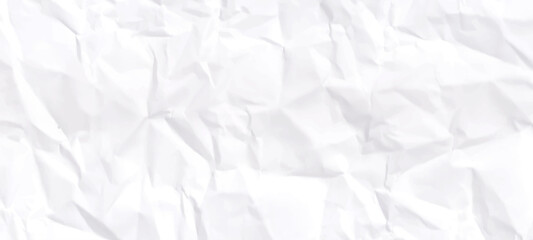 crumpled paper background. White Paper Texture background.
