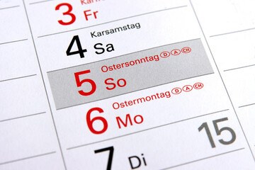 Ostersonntag - die Auferstehung Jesu