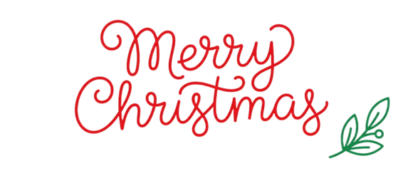 merry christmas hand lettering inscription to winter holiday design, calligraphy vector illustration