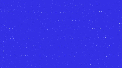 Abstract electric blue background with subtle white speckles creating a digital starry effect
