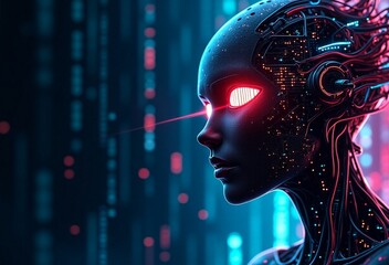 Neon Sentience The Awakening of a Digital Mind