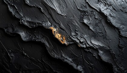 Dark textured surface with layered embossed details, minimal elegant visual