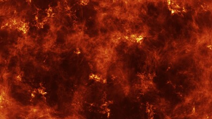 A blurry photo of a red fire hydrant on a cloudy day