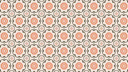 Fototapeta premium Premium and Beautiful seamless pattern design for fashion and textiles.