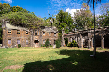 Abandoned Old Powder Mills in Pamplemousses, Mauritius