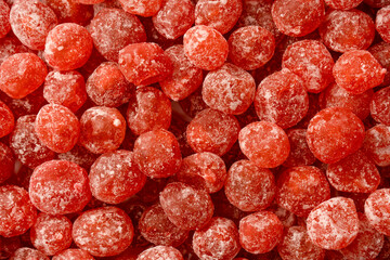 dried kumquat isolated on a white background