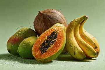 Tropical Fruits Tuvalu Celebration