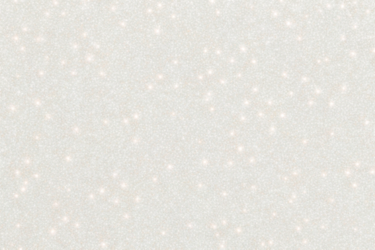 white glitter snowflakes on a snow