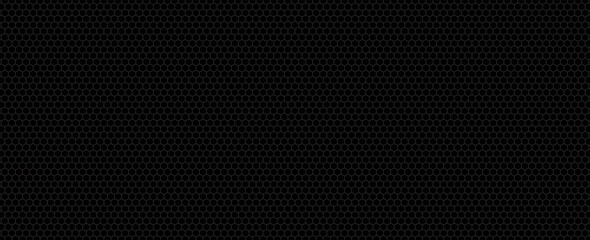 Black metal texture steel background. Perforated sheet metal. vector illustration