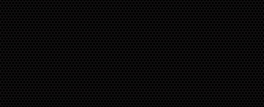 Black metal texture steel background. Perforated sheet metal. vector illustration