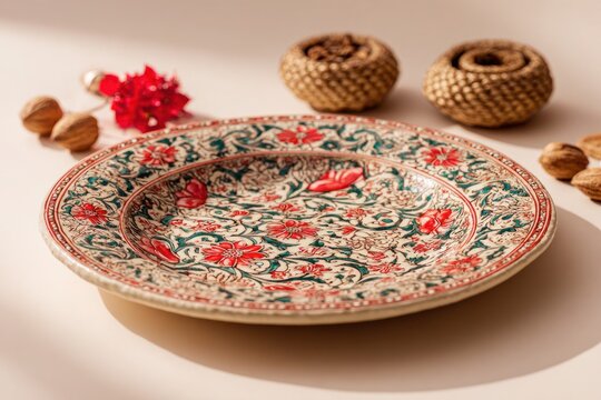 Bahraini Independence Day Decorative Plate Display - Powered by Adobe