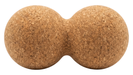 Cork Massage Ball: Ideal for Myofascial Release and Deep Tissue Massage