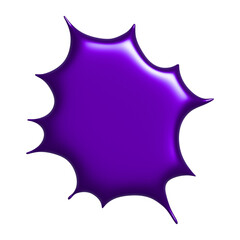 3d speech bubble Blank empty message box Textbox frame for banners, price tags, stickers, design