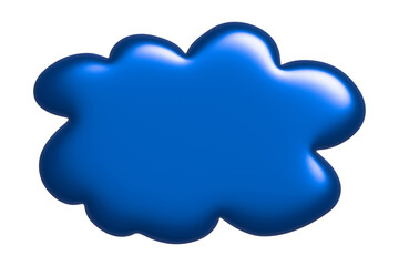 3d speech bubble Blank empty message box Textbox frame for banners, price tags, stickers, design