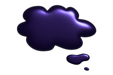 3d speech bubble Blank empty message box Textbox frame for banners, price tags, stickers, design