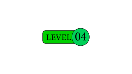 Level 04 video game ai generated level up progress