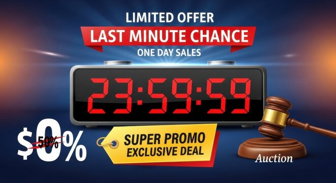 Limited Time Exclusive Deal One Day Sales Event