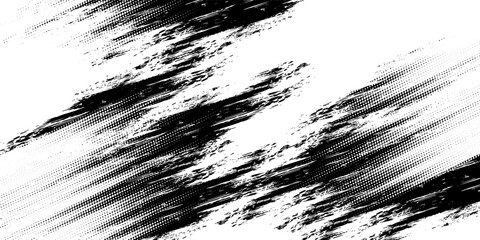 Hand drawn abstract frame. Ink brush strokes mess. Design for poster, invitation, gift card, coupon, book cover. grunge texture background. Dots pop art comics sport style vector illustration.