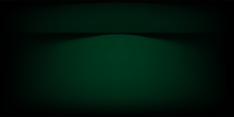 Abstract gradient podium background. Empty green 3D studio background. Clean scene for product presentation mockup template. eps 10