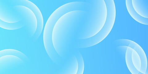 Abstract background, colorful. Blue gradations, circle effect style. Modern background, memphis.