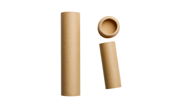 Natural and eco friendly deodorant bar in push up tub combining practicality and environmentally conscious design isolated on transparent background PNG