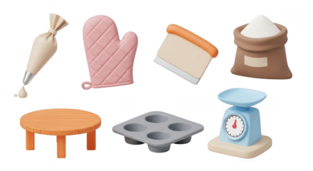 Collection of barbecue food drinks and celebration icons isolated on transparent background