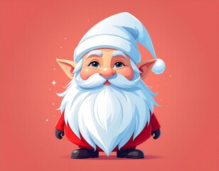 Skrzat na różowym tle