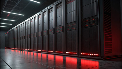 Data center server room hosting network technology it infrastructure storage