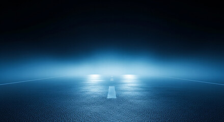 Abstract blue light road background wallpaper desktop hd design concept art