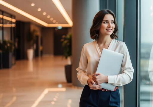 High potential employee portrait used in corporate hiring materials and internal promotion campaigns to highlight career growth opportunities and attract ambitious applicants to open office roles