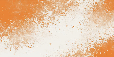 Orange juice splash with rusty metal texture grunge background closeup detail