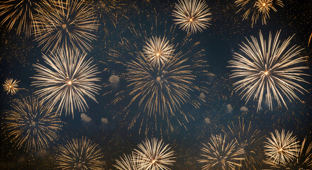 happy new year 2026 fireworks in the night sky