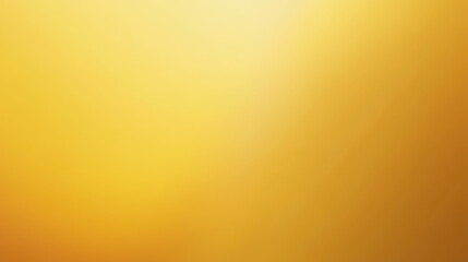 Golden gradient background with smooth warm yellow and orange tones creating bright and vibrant atmosphere for design or presentation