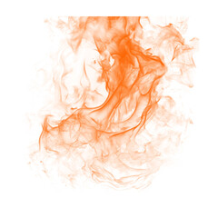 Abstract orange flames against blackness creating a mesmerizing dance of fire energy heat and power...