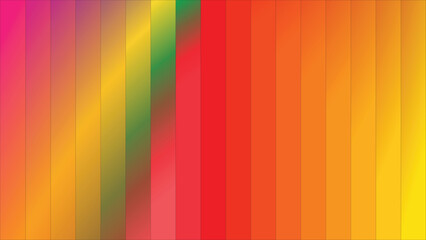 Bright Rainbow Gradient Background with Vertical Color Layers &ndash; Abstract Multicolor Spectrum Wallpaper for Modern Creative Design