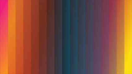 Dark to Bright Gradient Background with Vertical Color Layers &ndash; Abstract Multicolor Spectrum Wallpaper for Modern Design