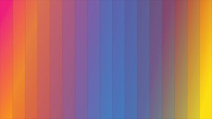 Obraz premium Vibrant Abstract Rainbow Gradient Art | Smooth Spectrum Color Panels with Modern Digital Blends for Creative Backgrounds and Inspiration