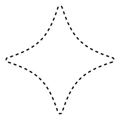 Star outline patterns 