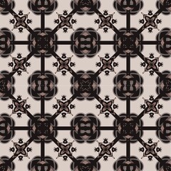 Seamless fabric pattern, Bohemian, Maroon, Black, Brown, White, Floral, Geometric, Antique, Native American, Cloth, Background 