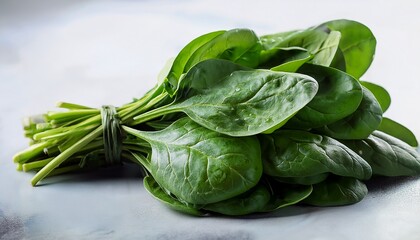 a bunch spinach