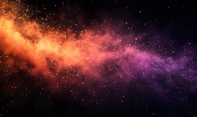 Downloadable abstract galaxy wallpaper for desktop background with nebula and starfield texture effect