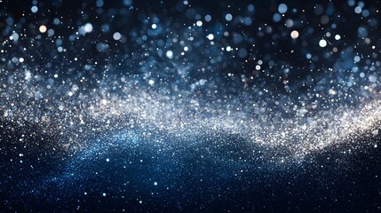 Download sparkling glitter background with bokeh effect for christmas and new year designs free use