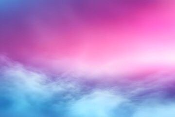 Dreamy pastel sky background with soft clouds pink blue and purple gradient abstract wallpaper design art