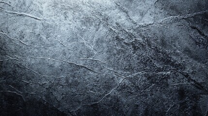 Naklejka premium A smooth grey stone backdrop with faint scratches and soft vignette, neutral November tone