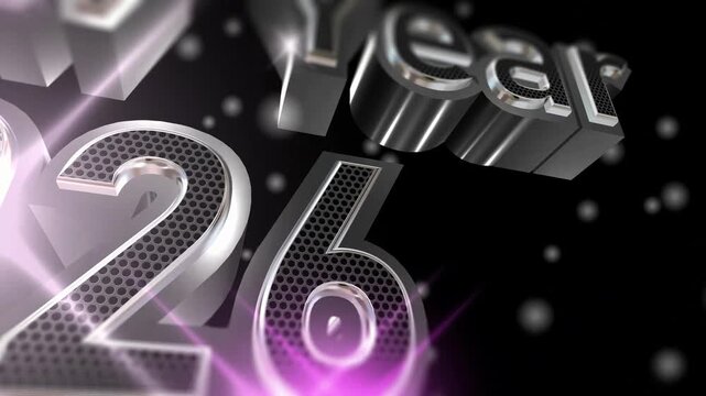 nowy rok, fajerwerki, noc, sylwester, zabawa, 2026, zegar	