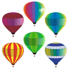 Fototapeta premium hot air balloons