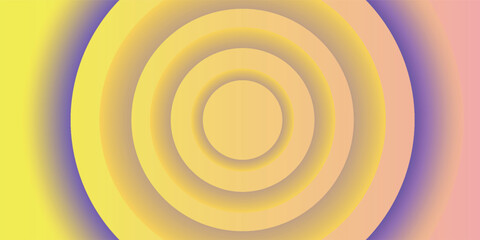 compositions of planes and geometric shapes in yellow-orange gradient colors as background designs for visual arts or motifs for disposable arts